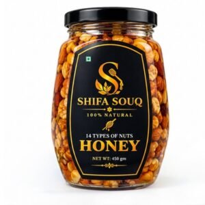 Shifa Souq 100% Natural 14 Types of Nuts in Pure Honey 450g